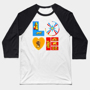 Assyrian Love Baseball T-Shirt